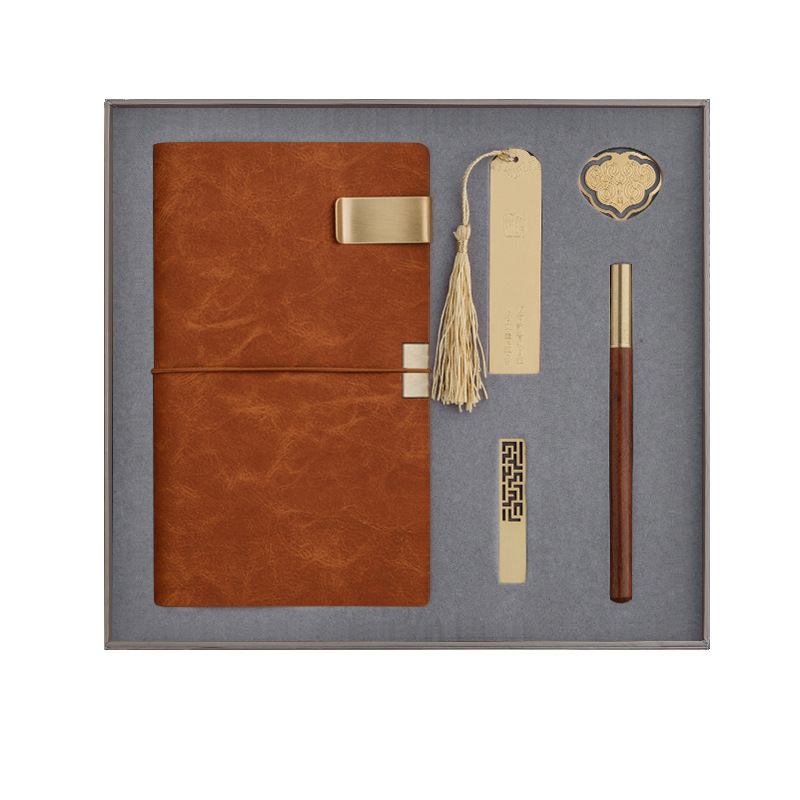 笔记本企业礼品套装定制logo商务礼品记事本创意手账本定做