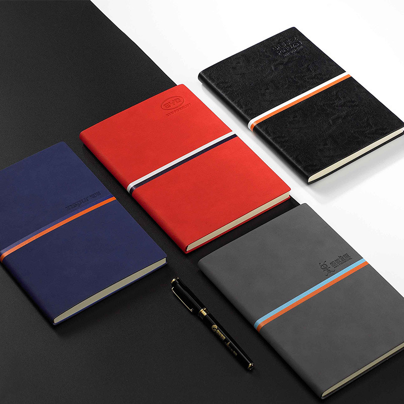 专业定制a5笔记本定做logo商务办公pu软皮日记本礼品记事本